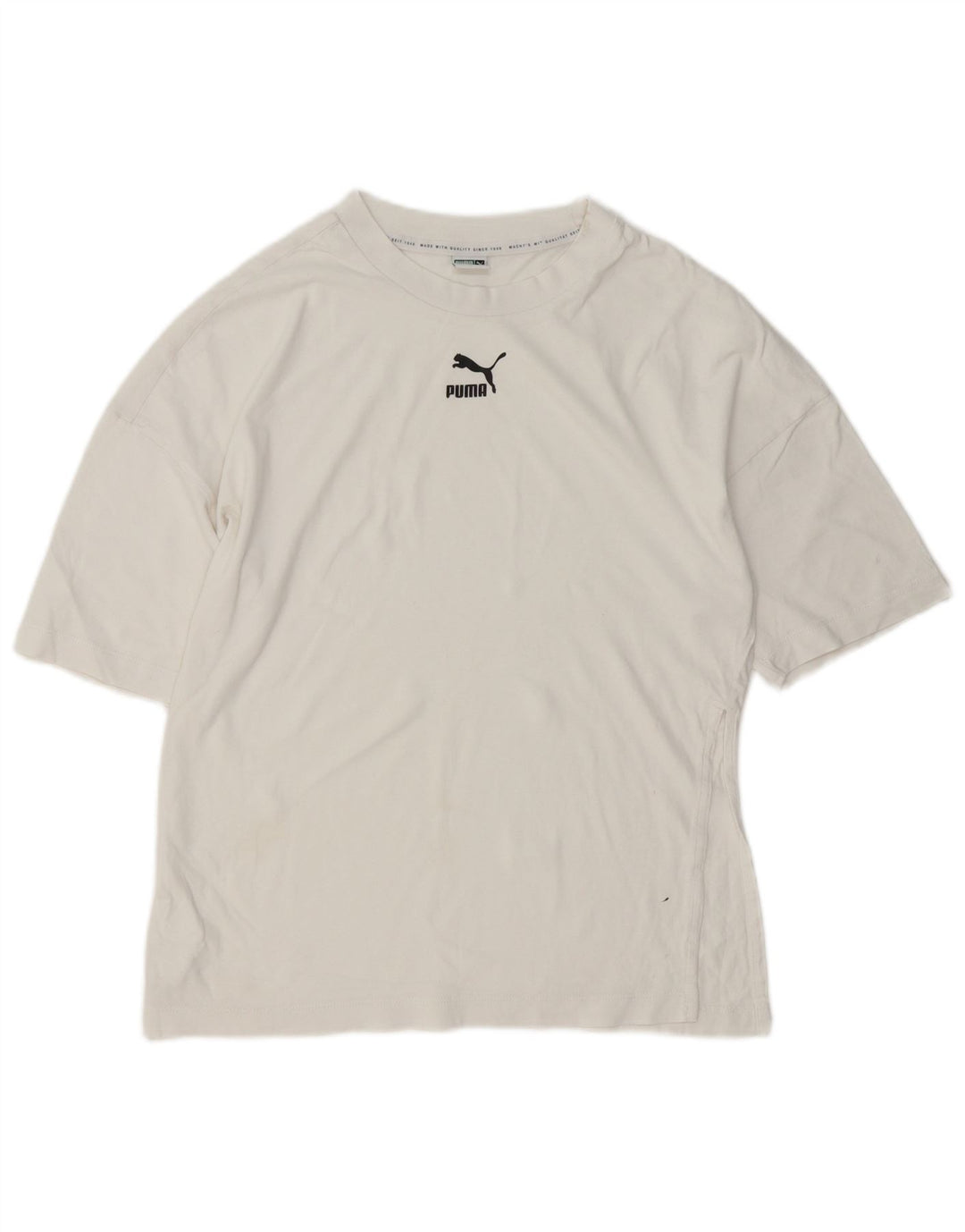 T-shirt męski Puma Top XS, biała bawełna