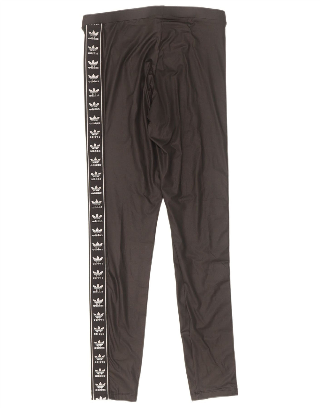 Damskie legginsy Adidas Graphic UK 10, małe, czarne, poliestrowe