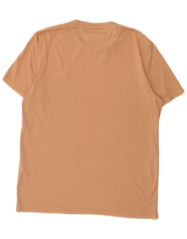 T-shirt męski Lyle & Scott, średni, różowy poliester