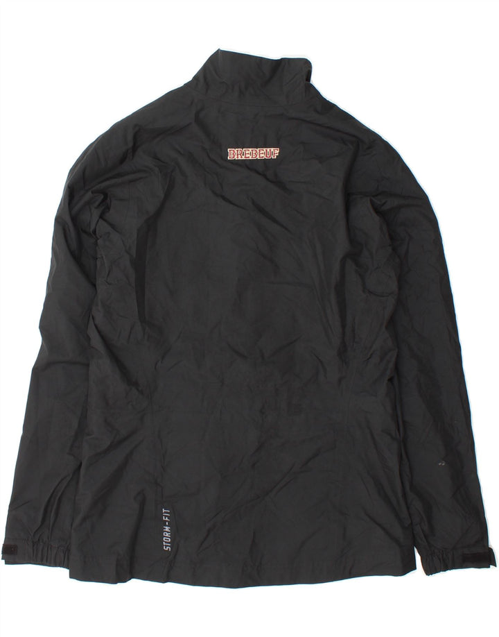 NIKE Womens Storm-Fit Windbreaker Jacket UK 10 Small Black Polyester Vintage Nike and Second-Hand Nike from Messina Hembry 