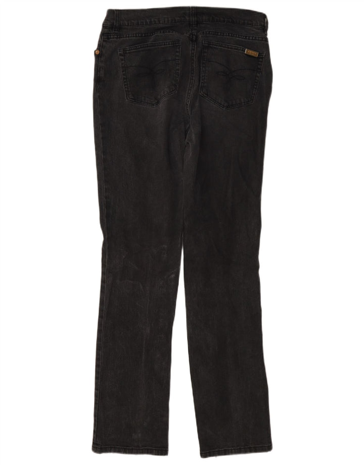 Damskie proste dżinsy Chaps US 6 Medium W30 L30 Szara bawełna