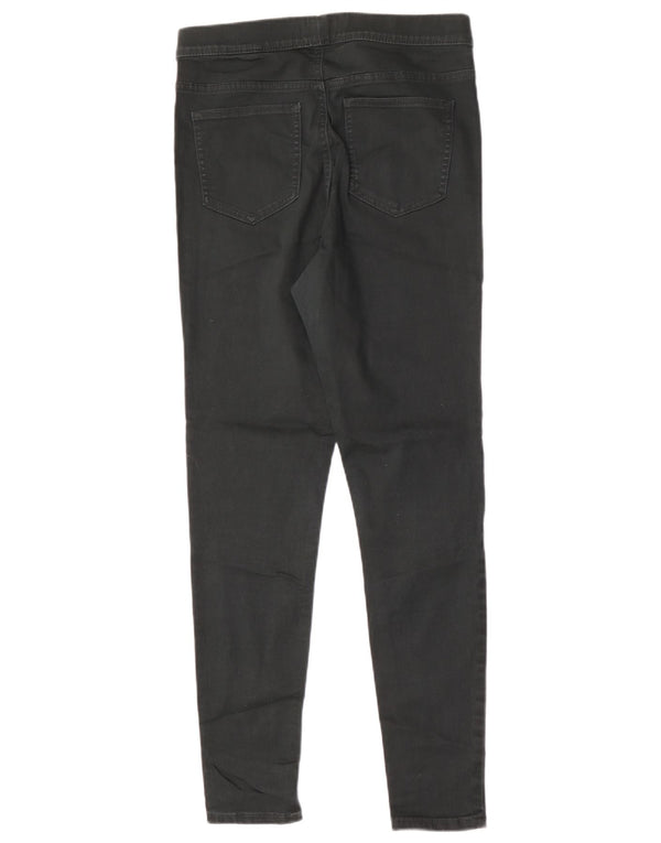 Marks & Spencer Damskie długie dżinsy Jegging UK 12 Medium W30 L30 Zielona bawełna