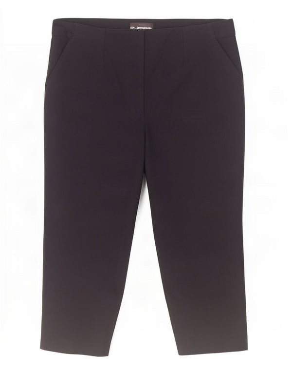 Spodnie Capri Marks & Spencer Damskie UK 18 XL W36 L22 Granatowe