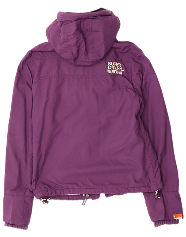 Damska kurtka wiatrówka Superdry The Windcheater UK 12, średni fiolet