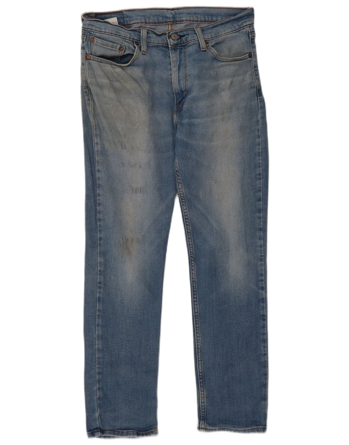 Męskie jeansy Levi's 511 Slim W33 L30 Niebieska bawełna