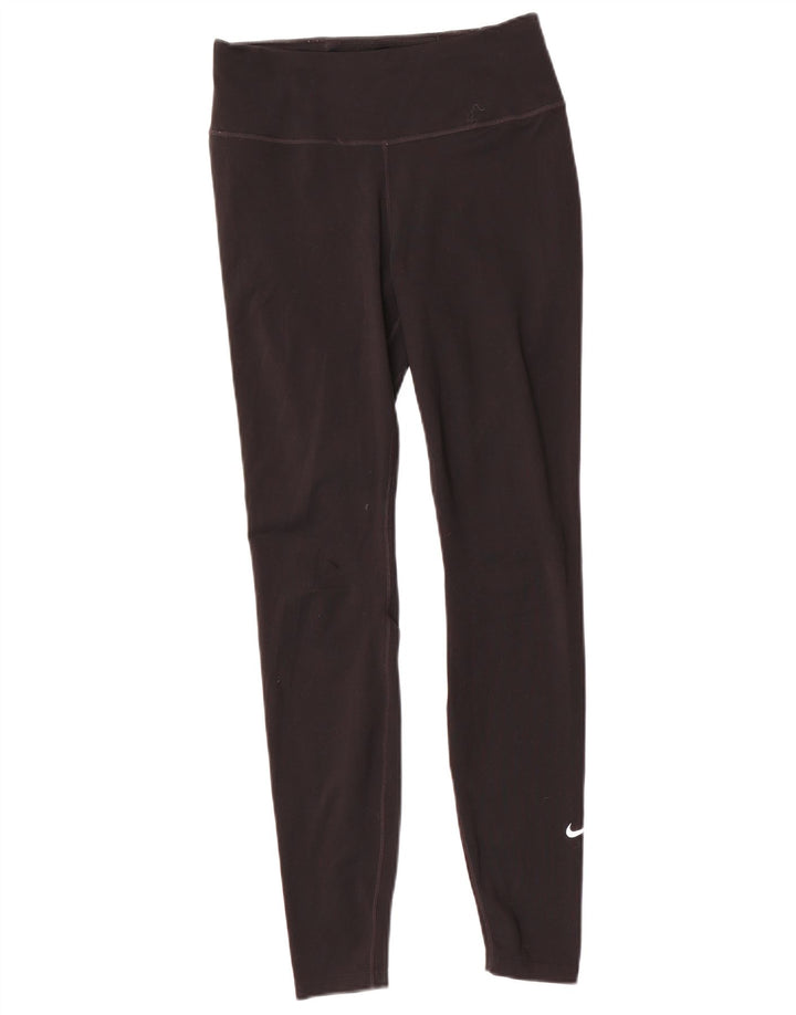 Damskie legginsy Nike Dri Fit UK 10, małe, czarne