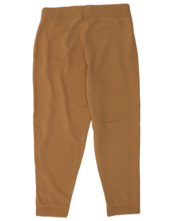 Spodnie damskie Hugo Boss Joggers Capri UK 16, duże, brązowe, bawełniane