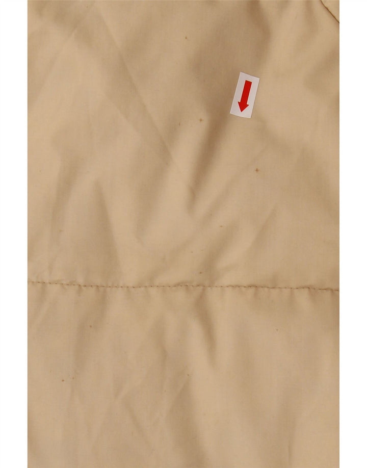 SERGIO TACCHINI Męski ocieplany płaszcz UK 44 2XL Beżowy poliester