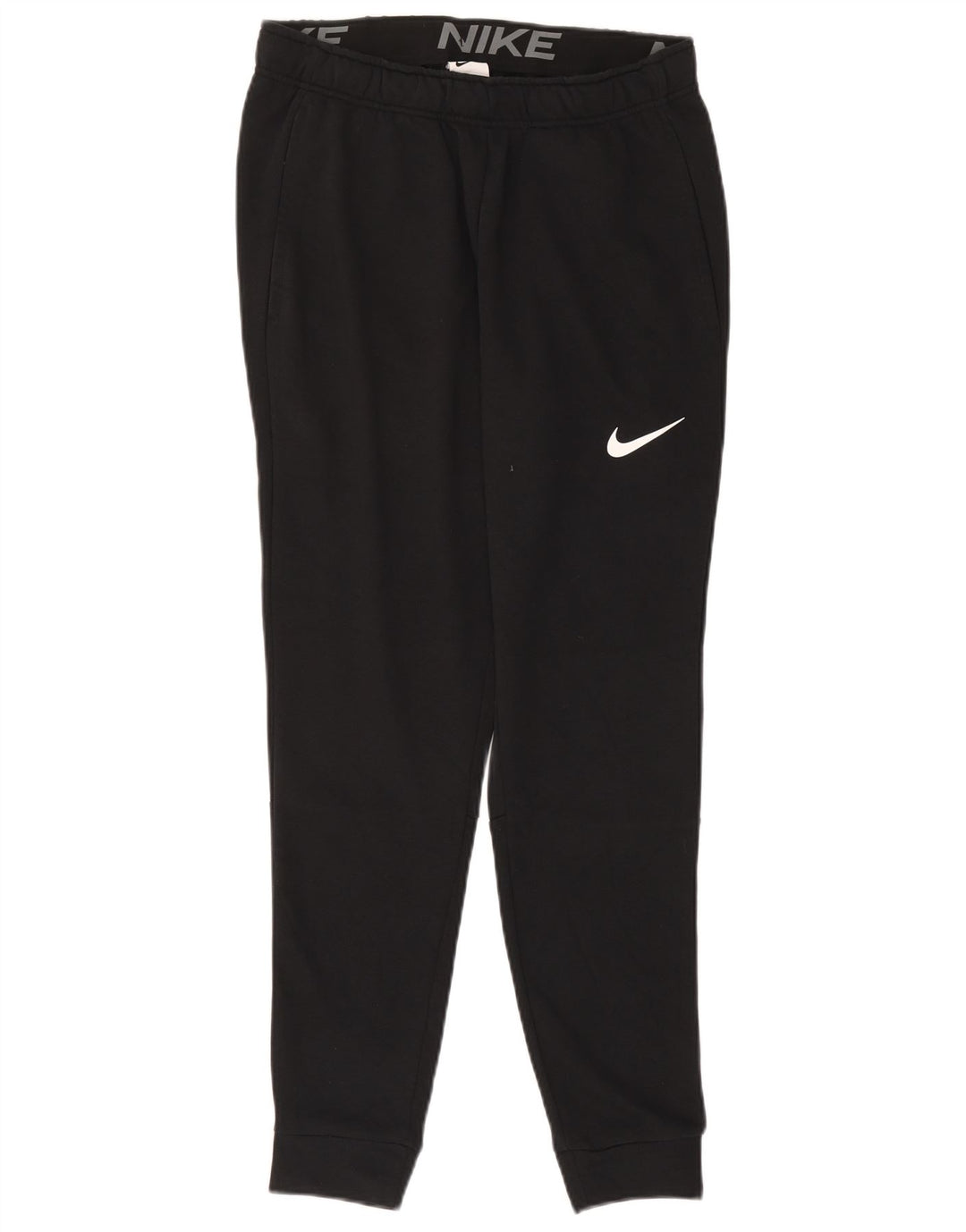 Męskie spodnie dresowe Nike, joggery, średnia czarna bawełna