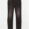 Męskie jeansy Diesel Slim W32 L30 Szara bawełna