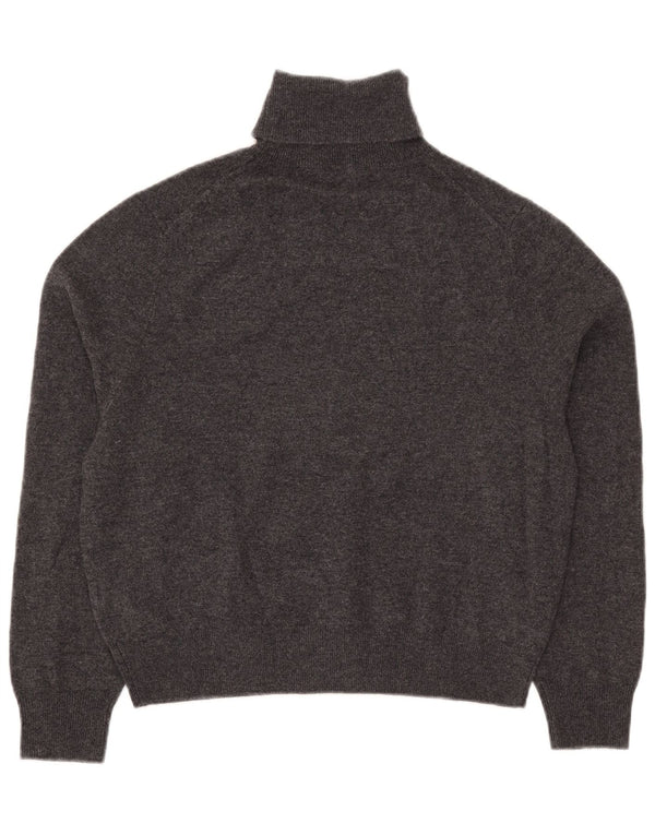 Sweter damski Massimo Dutti z okrągłym dekoltem, UK 10, mały, szary