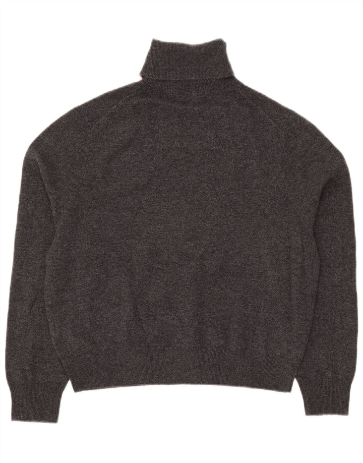 Sweter damski Massimo Dutti z okrągłym dekoltem, UK 10, mały, szary