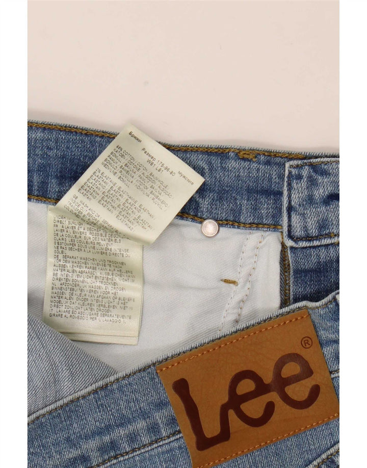 Męskie jeansy Lee Daren Zip Fly W32 L32 Niebieska bawełna