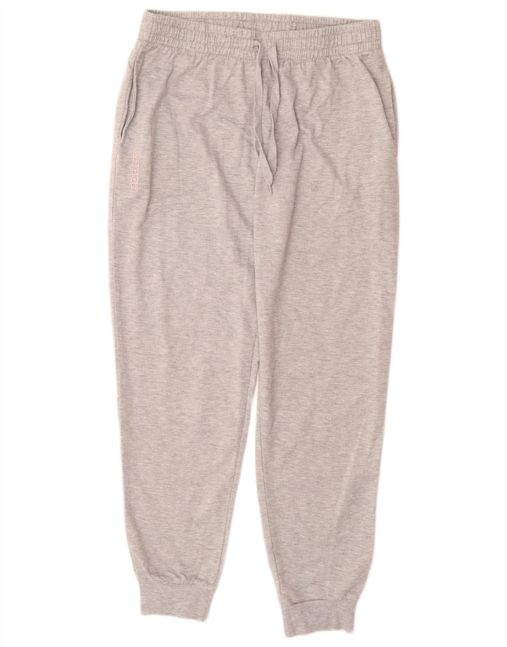 Damskie spodnie dresowe Kappa Joggers UK 18 XL Szary poliester