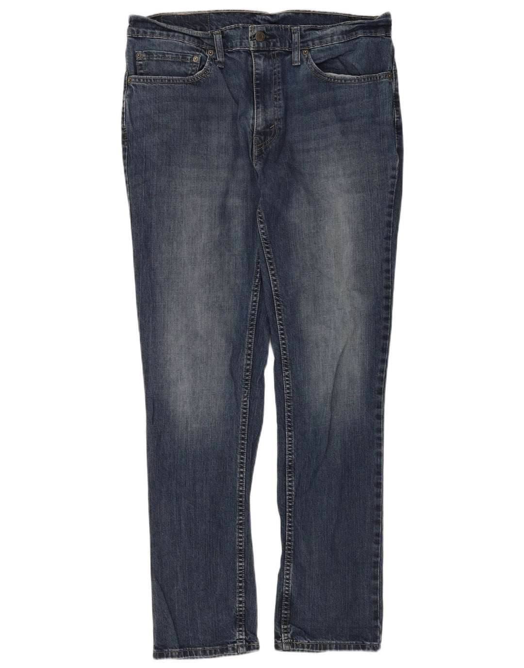 Męskie jeansy Levi's 511 Slim W34 L32 Niebieska bawełna