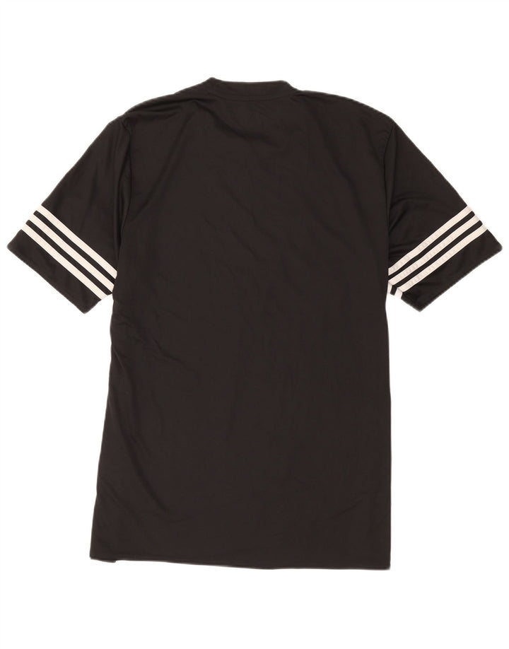Adidas Męska koszulka Climalite Top, duża, czarna, z poliestru