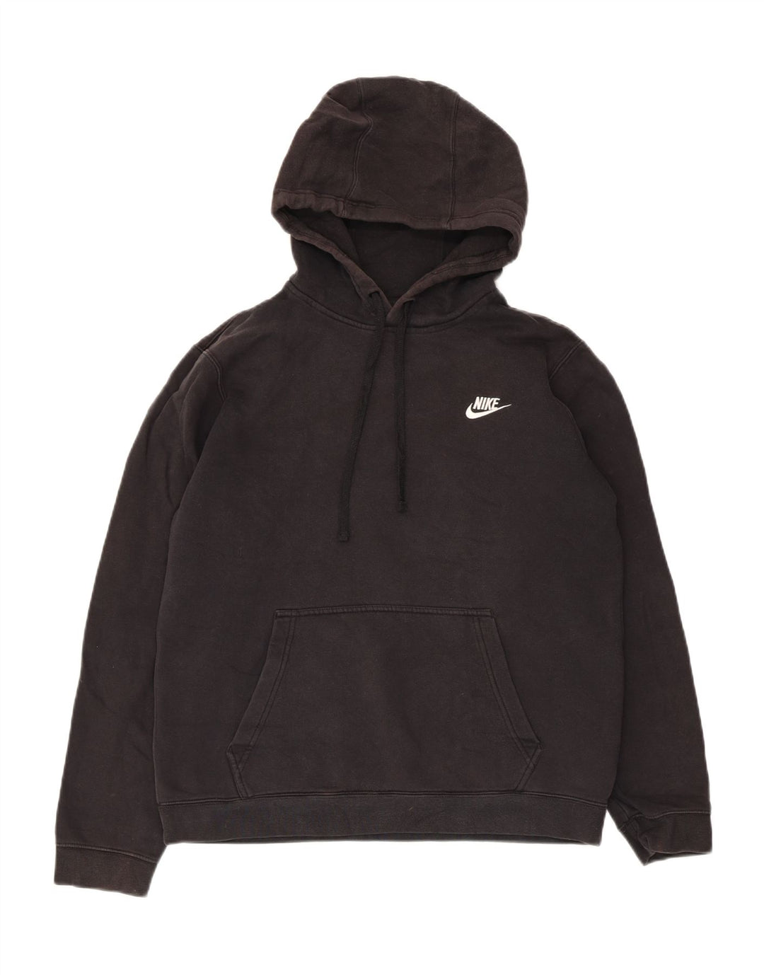 Męska bluza z kapturem Nike, średnia czarna, bawełniana
