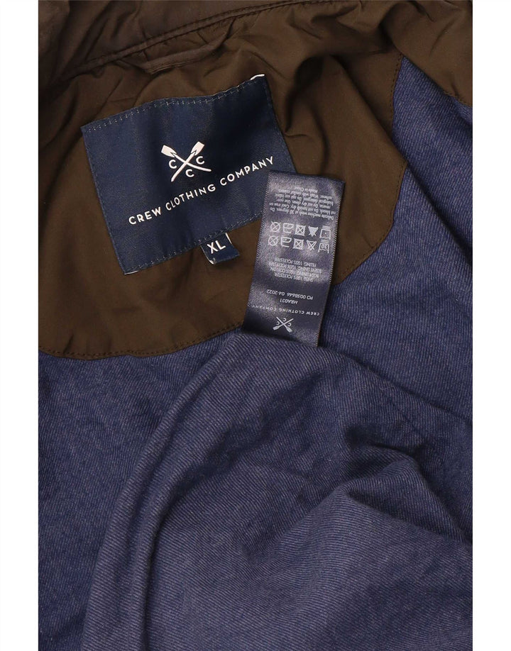 Crew Clothing Męska pikowana kurtka UK 42 XL Khaki, poliester