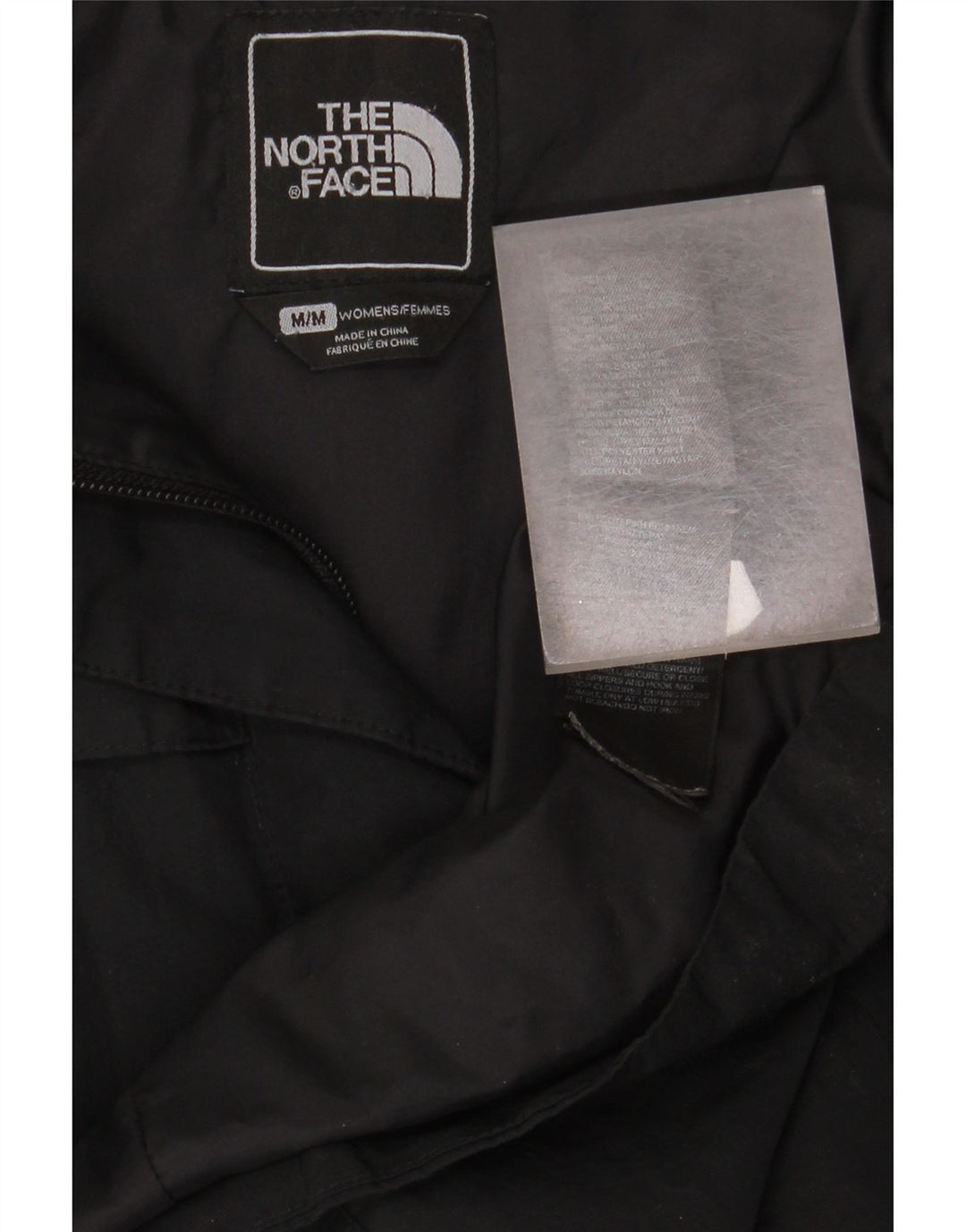 Damski trencz z kapturem The North Face UK 14, średni czarny poliester