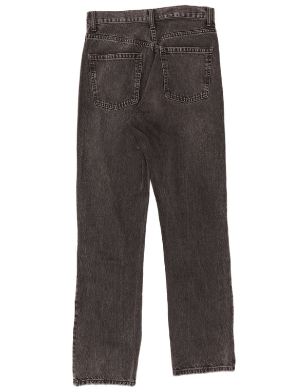 Damskie proste dżinsy Zara EU 38 Small W28 L31 Czarna bawełna