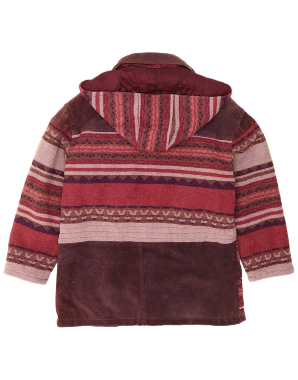 Damska kurtka wiatrówka Henri Rossi EU 42, duża, wielokolorowa skóra