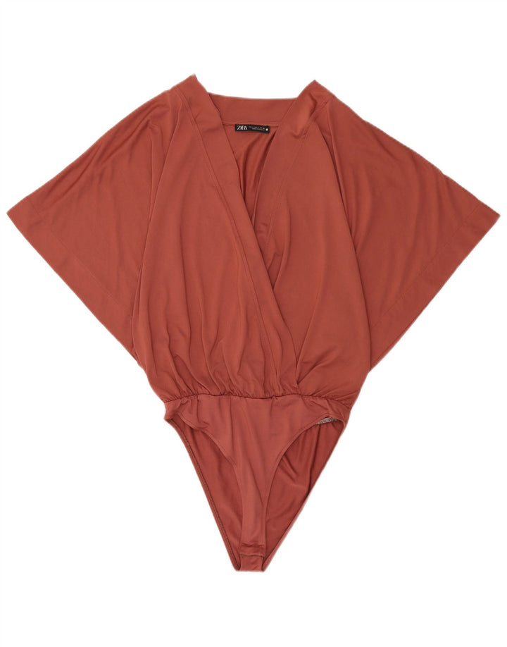 Body damskie Zara UK 10 Small Brown