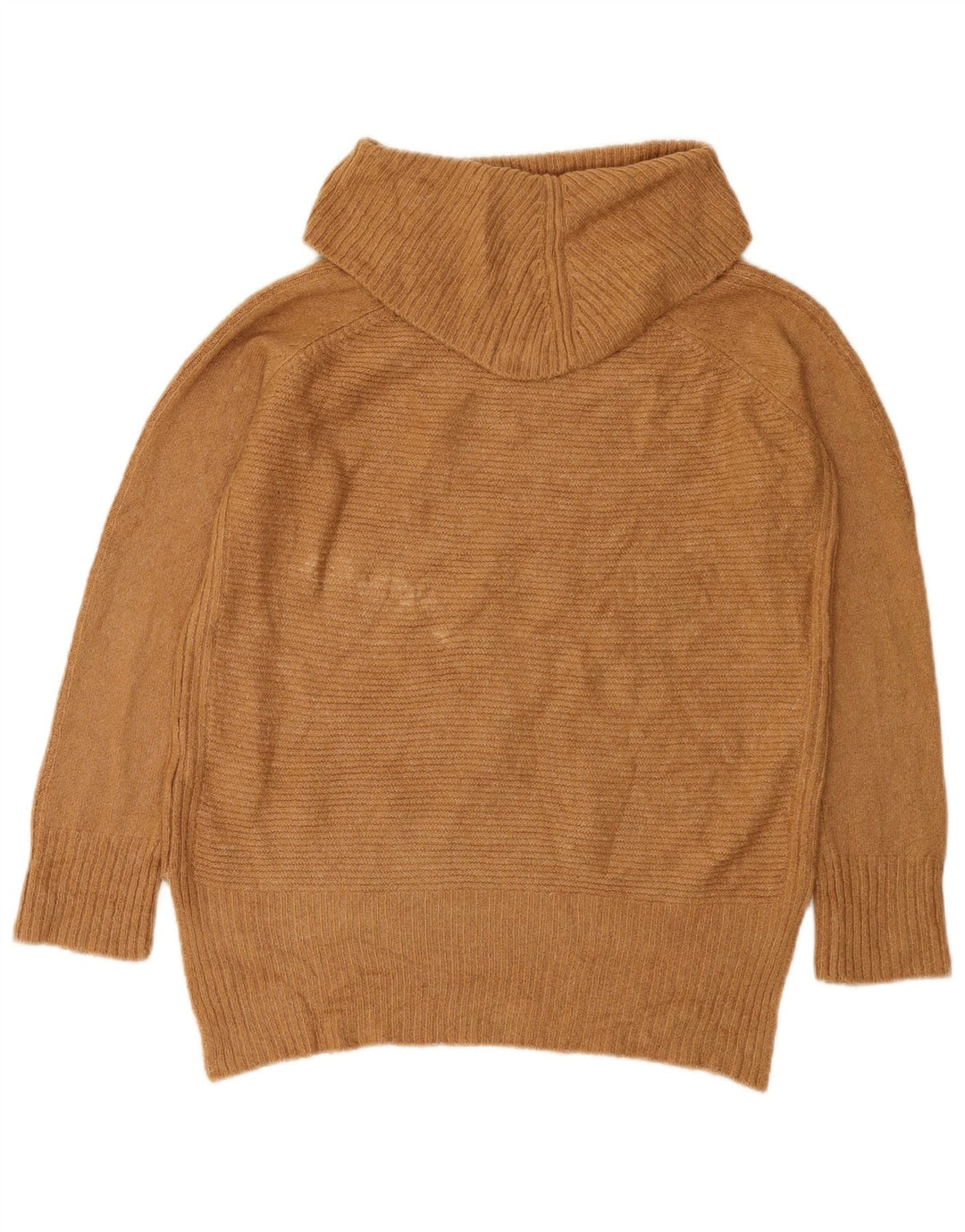 Damski sweter oversize Oasis z wywijanym dekoltem UK 10 Small Beżowy Akryl