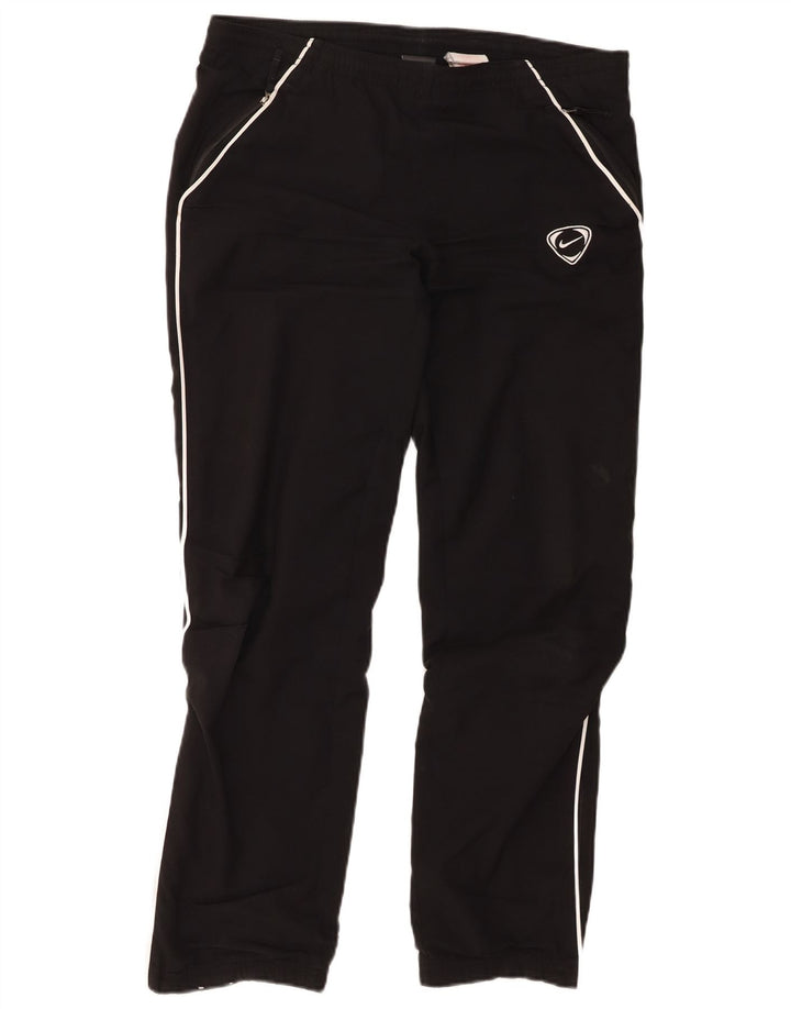 Damskie spodnie dresowe Nike UK 6/8 XS, czarny poliester