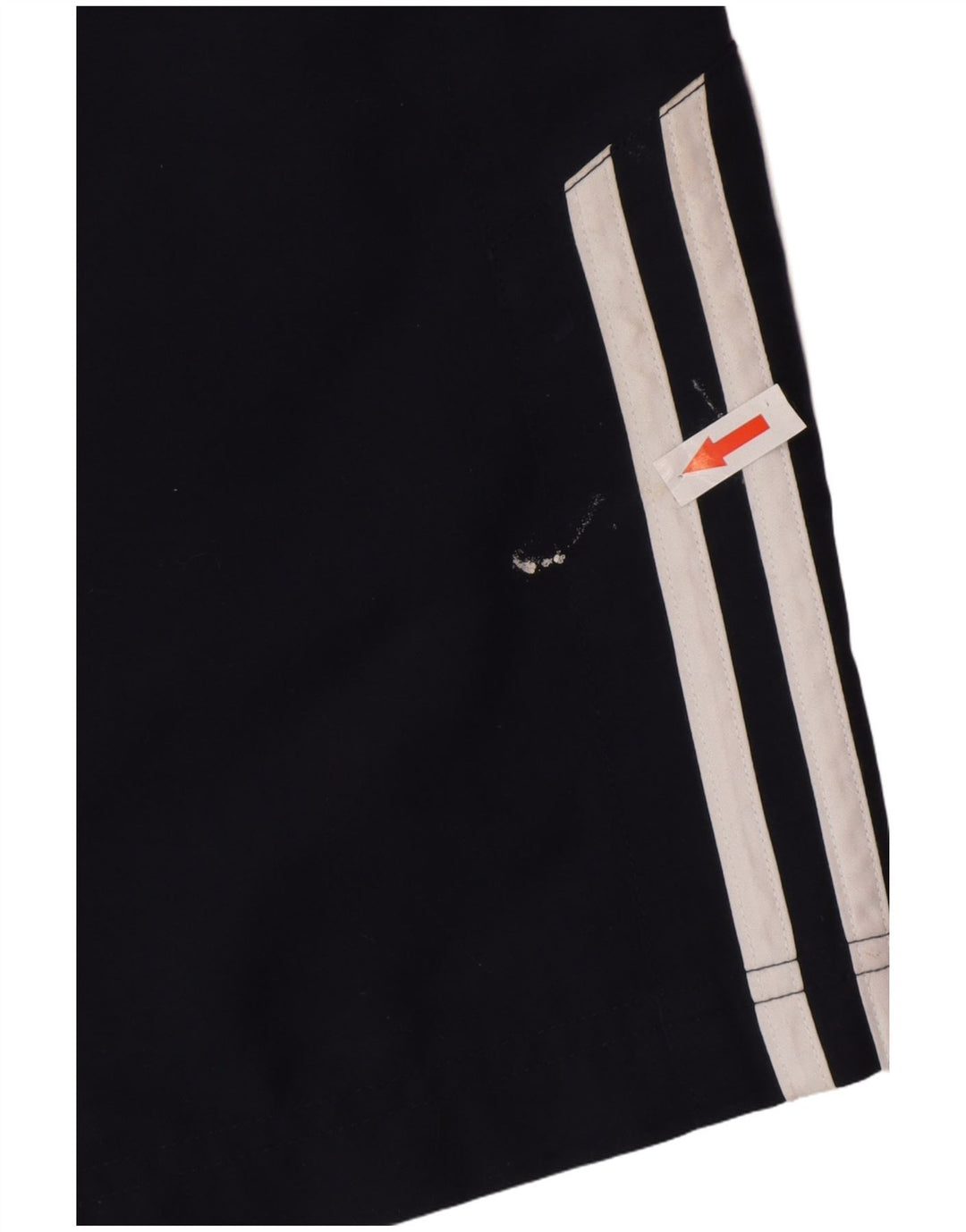Damskie spodenki sportowe Adidas UK 18 XL granatowe, poliestrowe