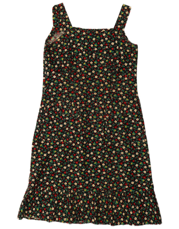 VINTAGE Womens Sundress UK 12 Medium Multicoloured Floral