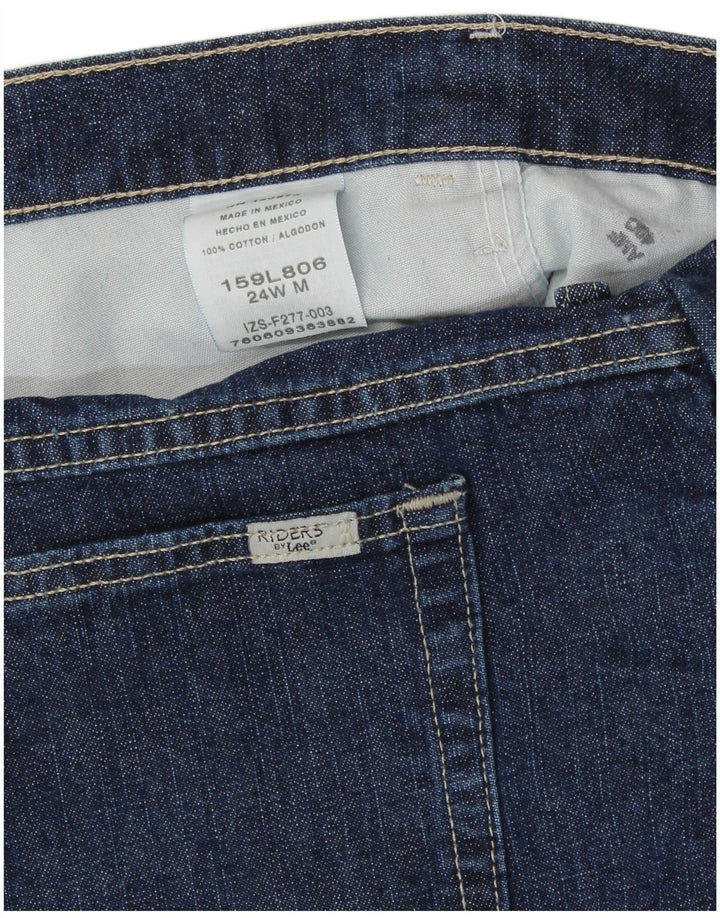 Damskie spodenki dżinsowe Lee Riders US 24 4XL W46 Granatowe, bawełniane