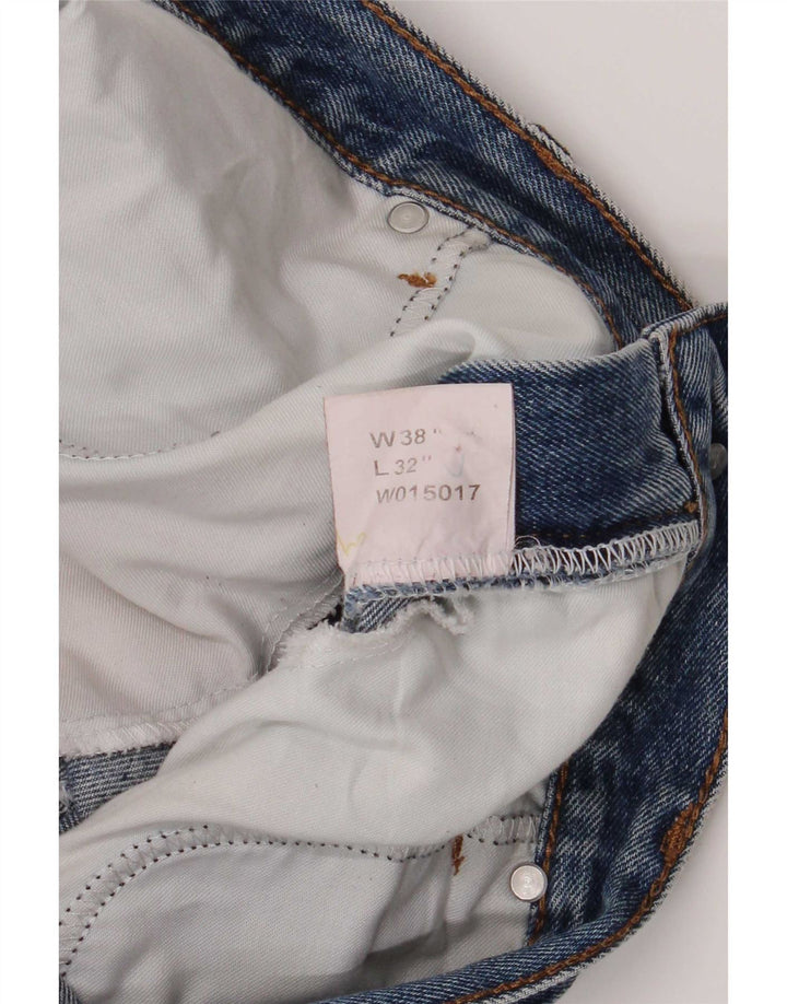 Męskie proste dżinsy Lee Cooper W38 L32, niebieskie, bawełniane