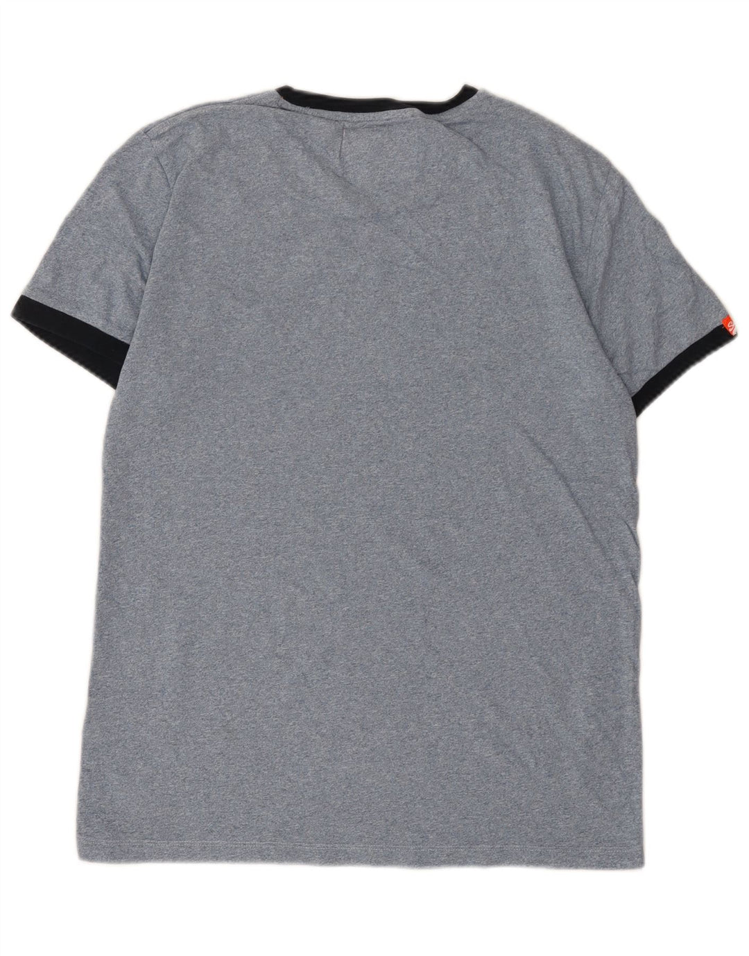 Męski T-shirt Superdry, duży, niebieski, bawełniany