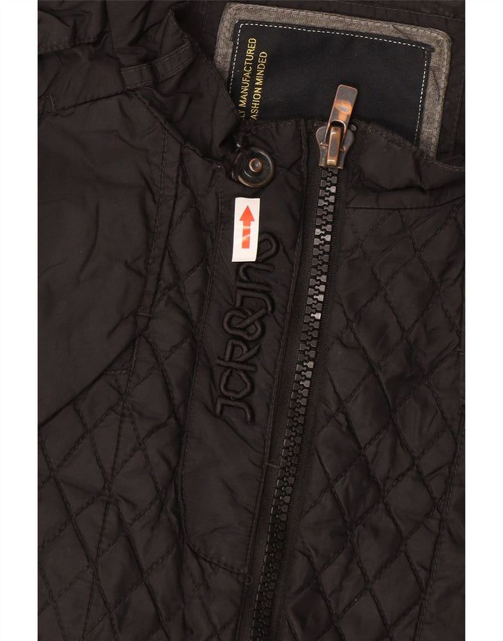 Męska pikowana kurtka Jack & Jones UK 44 2XL Szary nylon