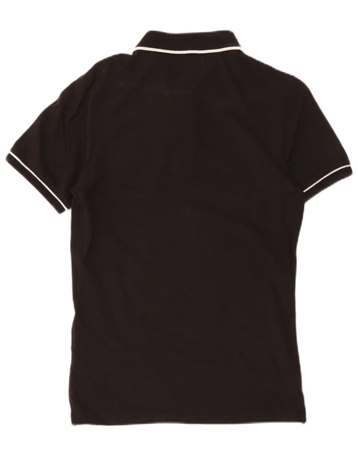 Męska koszulka polo Calvin Klein Jeans, mała, czarna, bawełniana