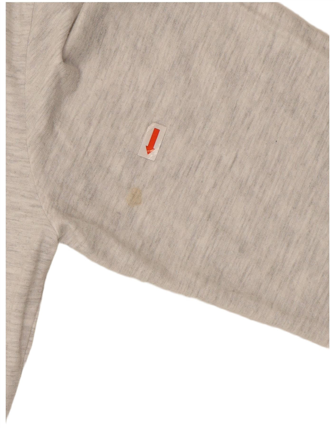 Męski top graficzny Superdry z długim rękawem, duży, szary, bawełniany w cętki