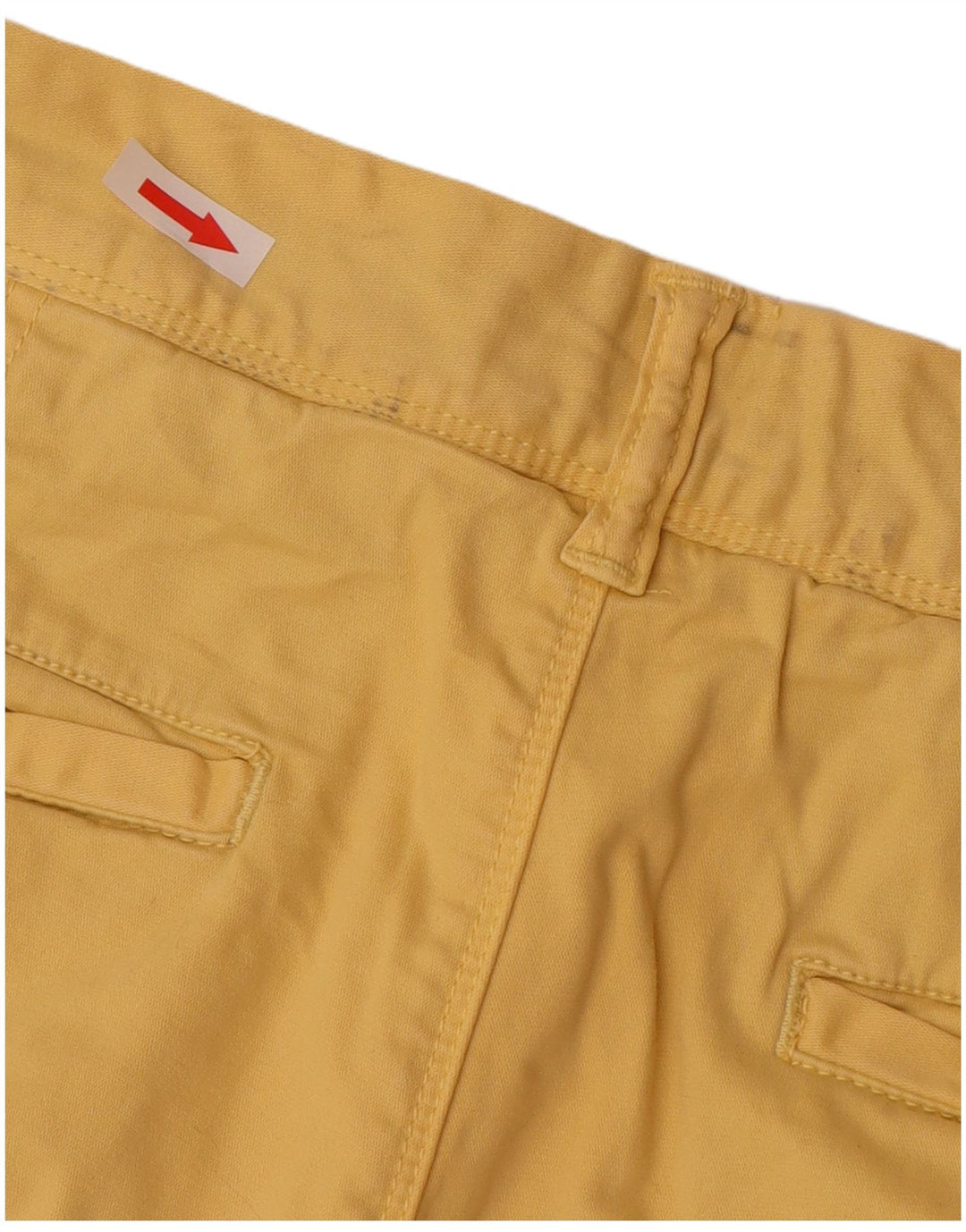 Męskie spodenki Chino Superdry W33, duże, żółte, bawełniane