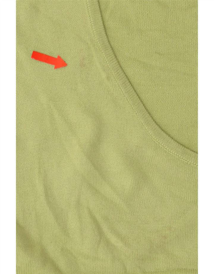 MARKS & SPENCER Damski podkoszulek z kamizelką oversize UK 18 XL Zielony