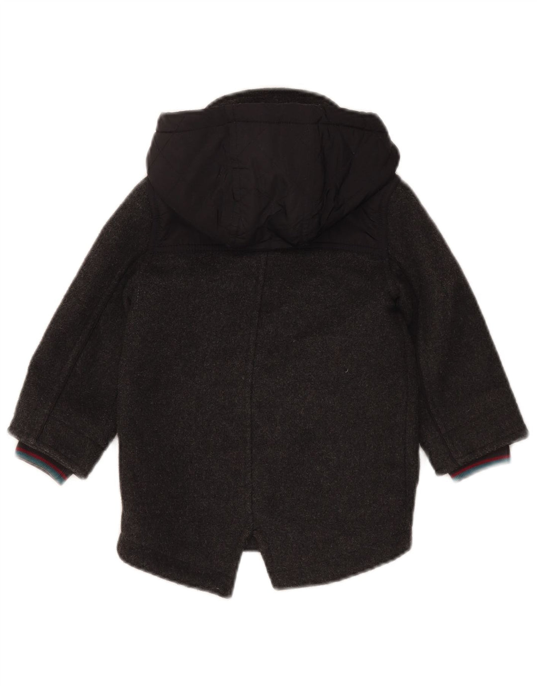 Ted Baker Chłopięca kurtka parka z kapturem, 2-3 lata, szary poliester
