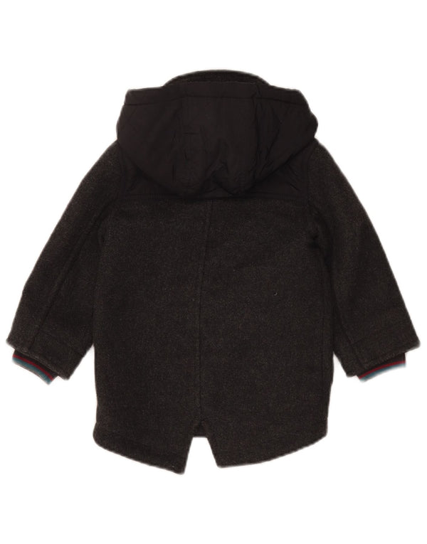 Ted Baker Chłopięca kurtka parka z kapturem, 2-3 lata, szary poliester