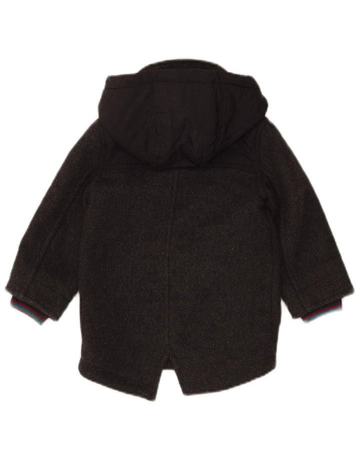 Ted Baker Chłopięca kurtka parka z kapturem, 2-3 lata, szary poliester