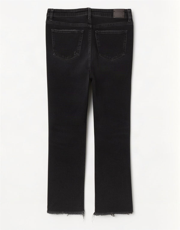 Damskie jeansy Zara w trudnej sytuacji EU 38 Small W28 L26 czarne
