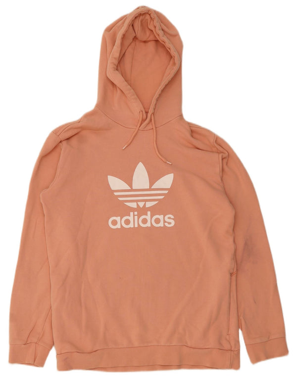 Damska bluza z kapturem Adidas Graphic UK 14 średni róż