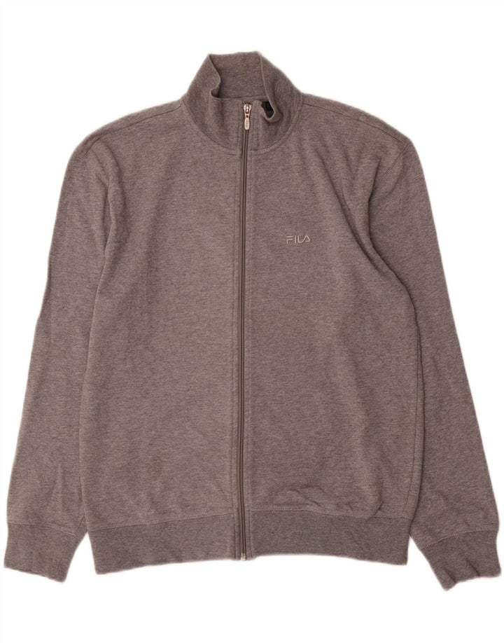 Męska bluza dresowa Fila XS Szara bawełna