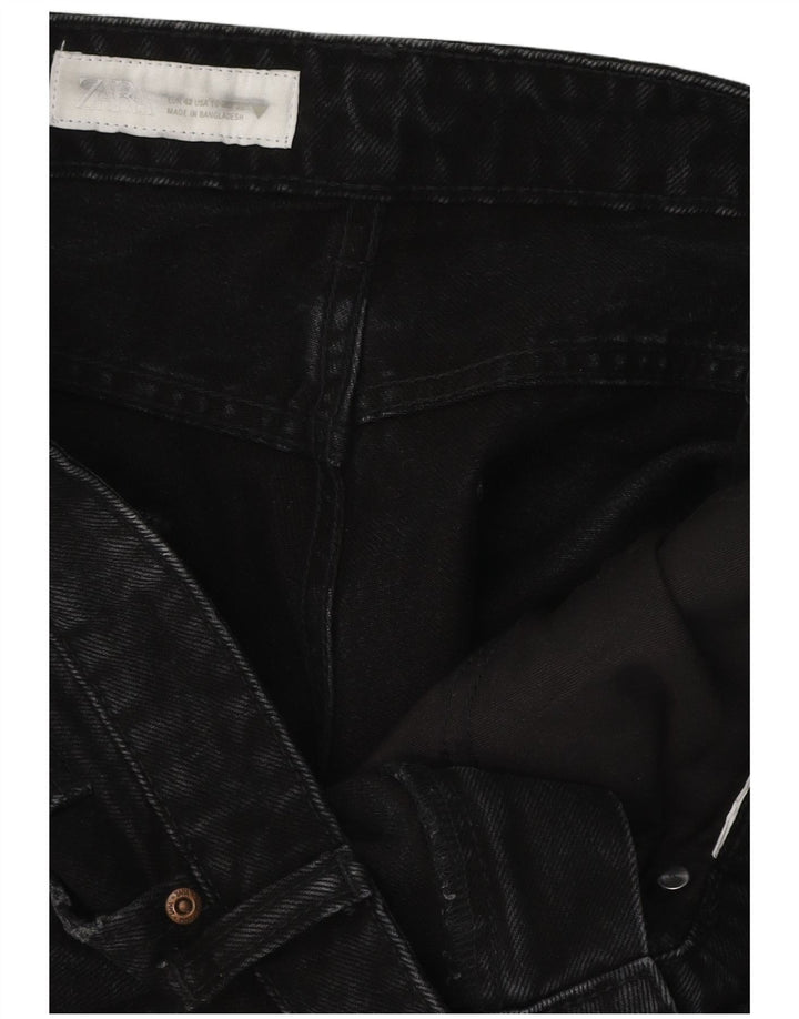 Jeansy męskie Bootcut Zara EU 42 Large W32 L33 Czarne