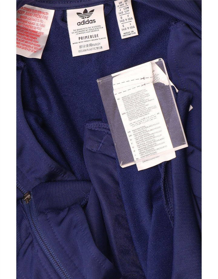 Kurtka dresowa dziewczęca ADIDAS Prime Blue Graphic 9-10 lat granatowa