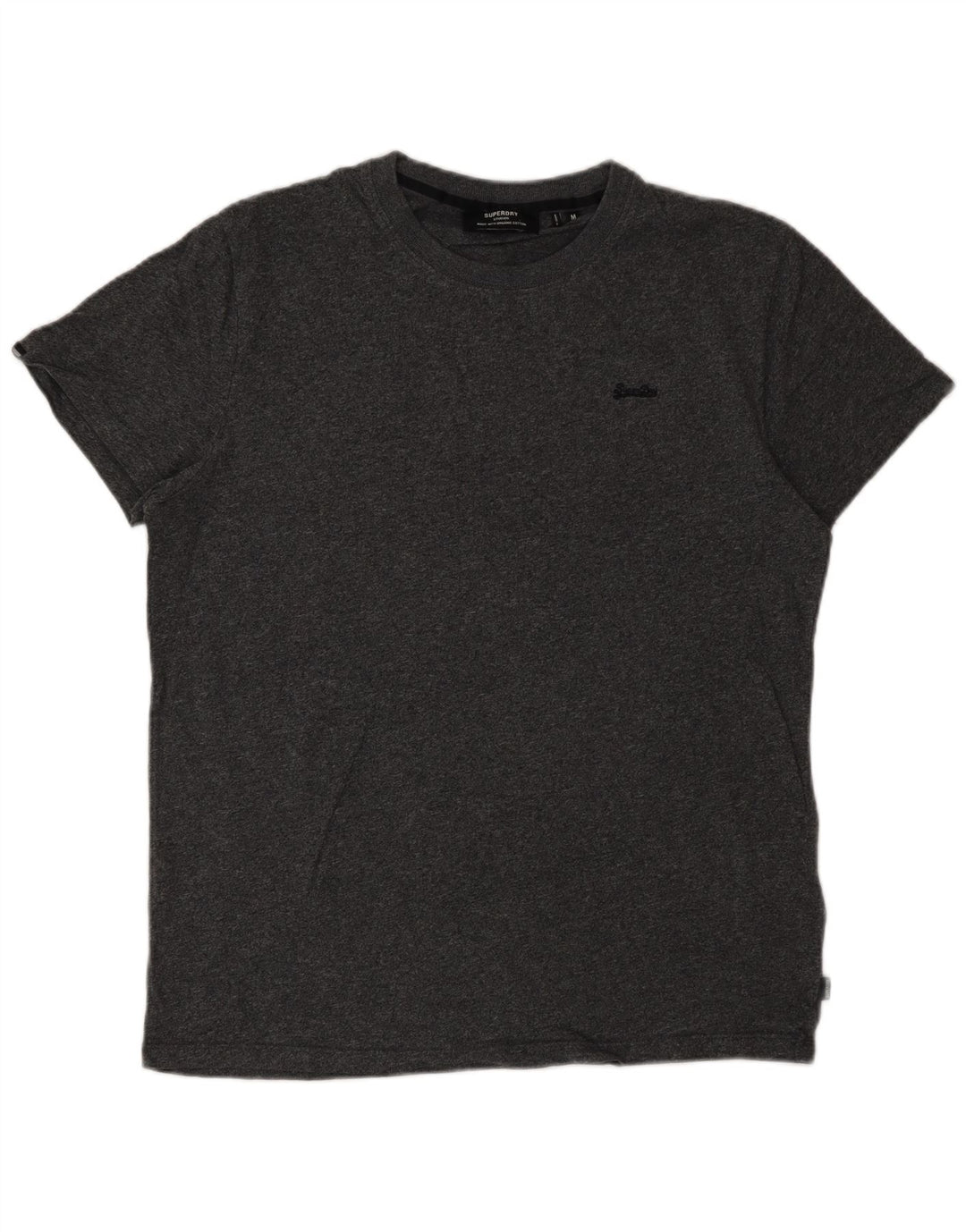 T-shirt męski Superdry, bawełniany, średnioszary