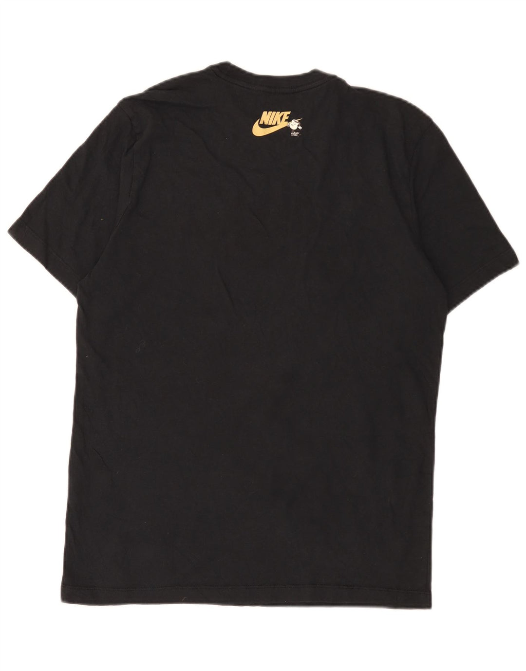 Męski T-shirt z grafiką Nike, średni czarny, bawełniany