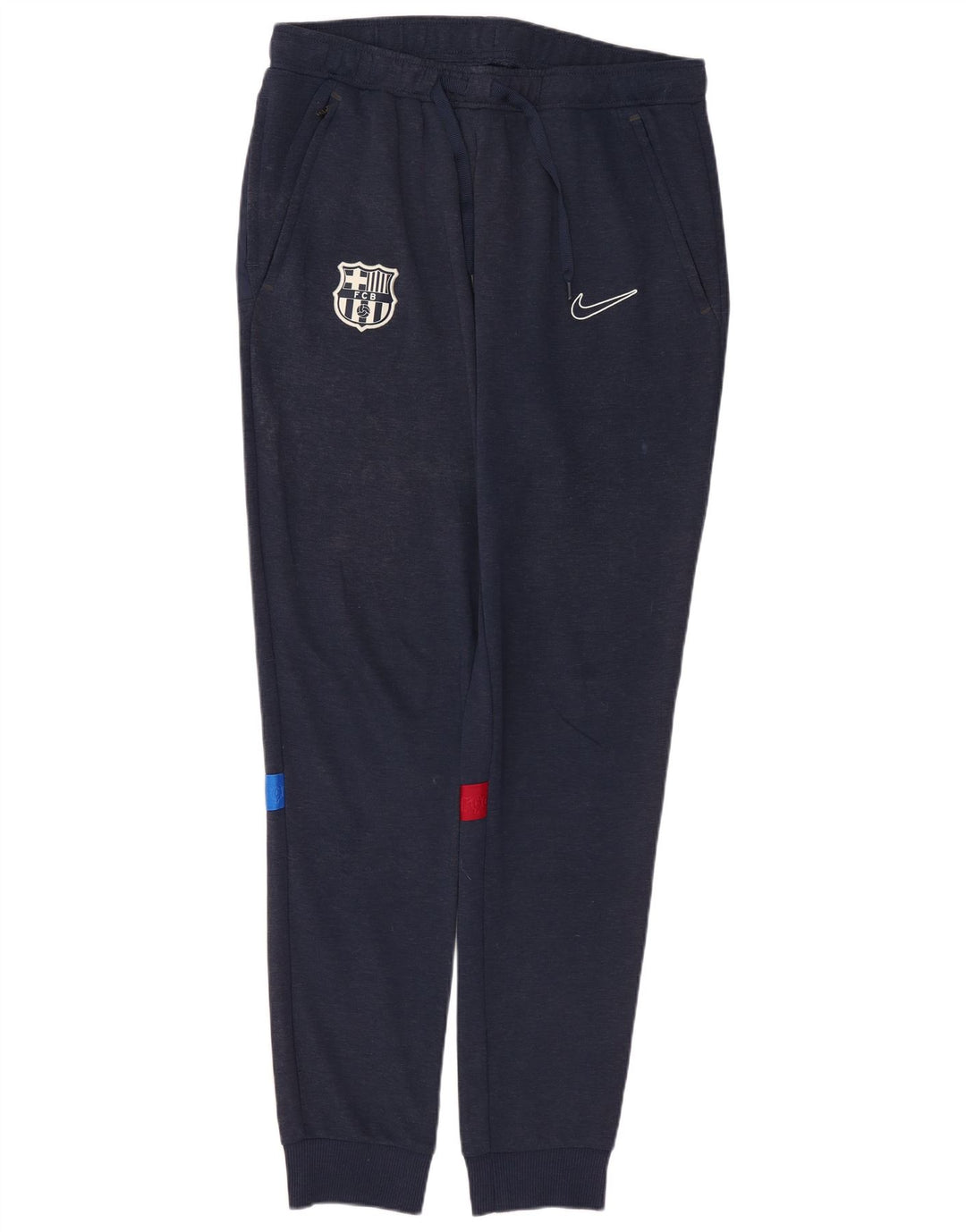 Męskie spodnie dresowe Nike Barcolana Joggers, średni granat, blok kolorów