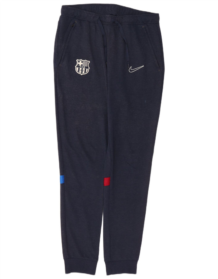 Męskie spodnie dresowe Nike Barcolana Joggers, średni granat, blok kolorów